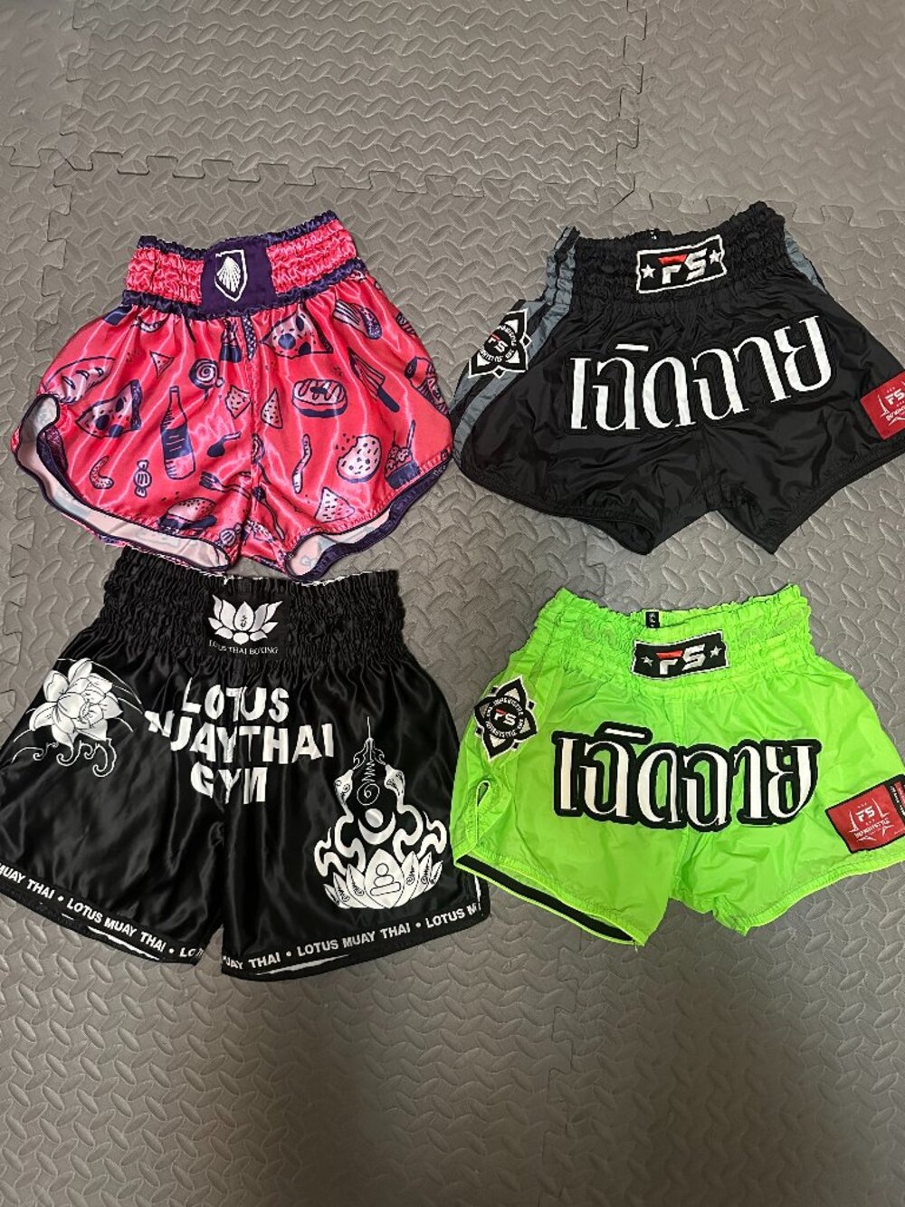 Muay Thai Kickboxing Shorts Shipsco InFightStyle Size XS/S
